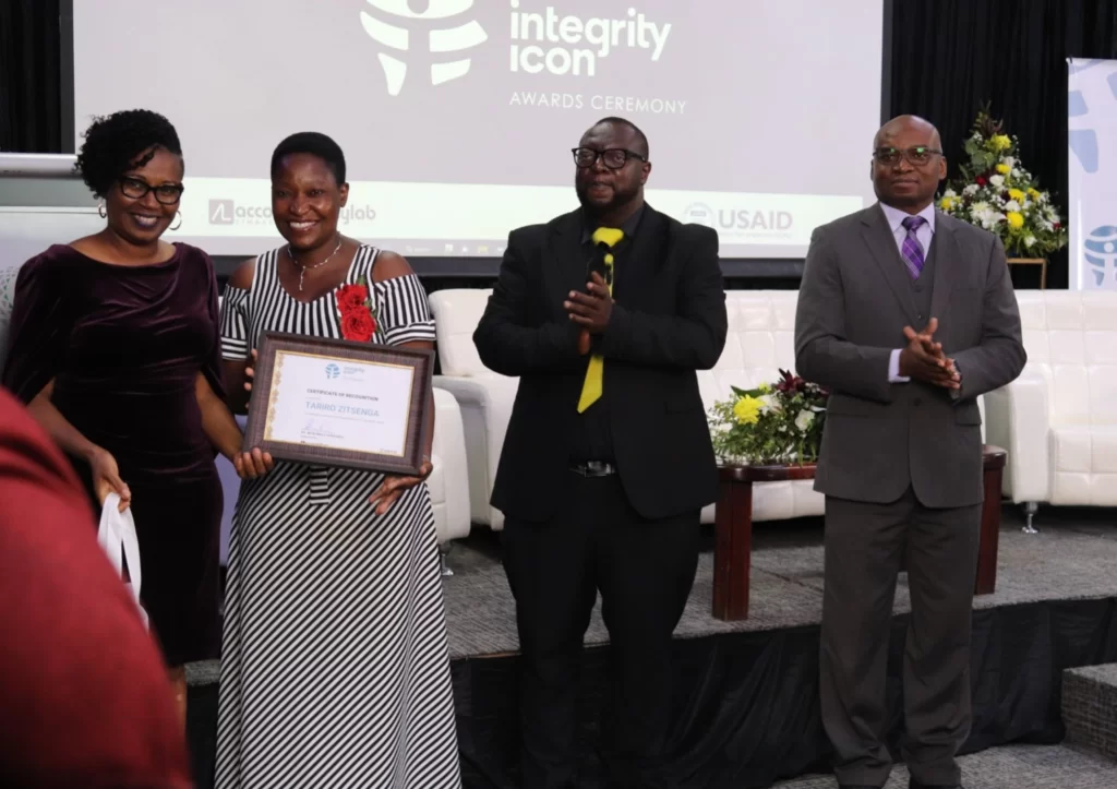 Meet Tariro Zitsenga one of the 2022 Integrity Icon winners