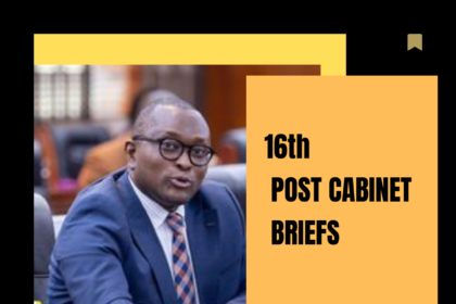 16th Post Cabinet Brief: 28 May 2024 [Download]