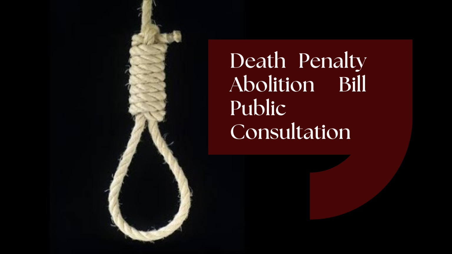 Death Penalty Abolition Bill Public Consultations [Video]