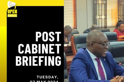 DOWNLOAD: 13TH POST CABINET BRIEFING: 7th MAY, 2024