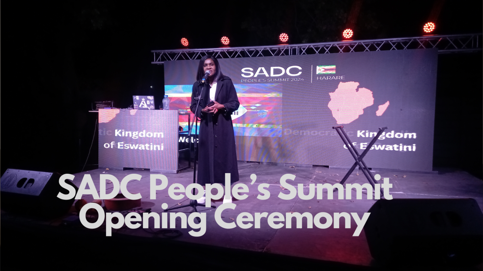 SADC People's Summit Opening Ceremony 2024