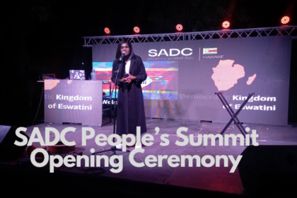 SADC People's Summit Opening Ceremony 2024