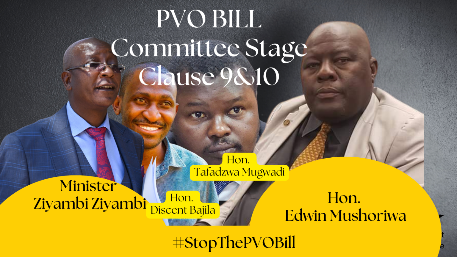 PVO BILL COMMITTEE STAGE: CLAUSE 9&10