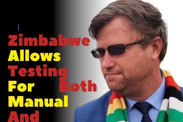 Zimbabwe allows testing for both manual and automatic drivers licences