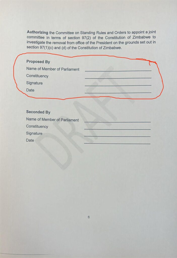 After Mugabe’s Impeachment motion by Monica Mutsvangwa, Who Will Push for Mnangagwa’s Removal