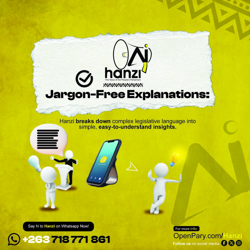 OpenParlyZW’s New AI WhatsApp Chatbot That Brings Parliament to Your Fingertips